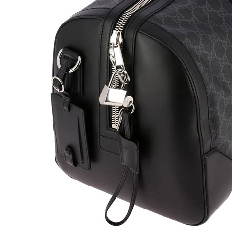 gucci black travel bag|gucci travel bags sale.